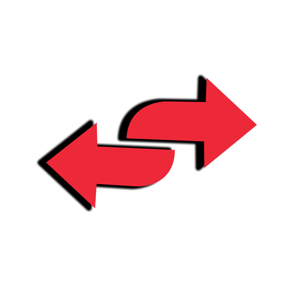 Flèche rouge